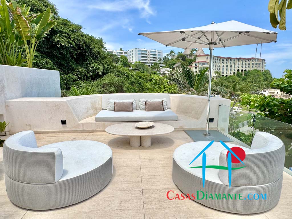Real Diamante Del Mar Casa Palapas - Terraza en estancia 11
